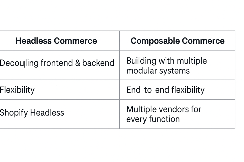 Composable Commerce 101: Future-Proofing Your eCommerce Stack ...